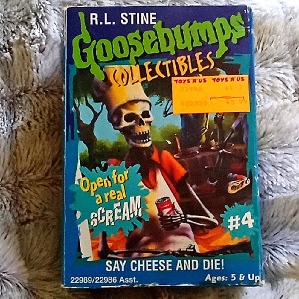 1996 R.L. Stine Goosebumps Collectible Figure #4 "Say Cheese and Die"